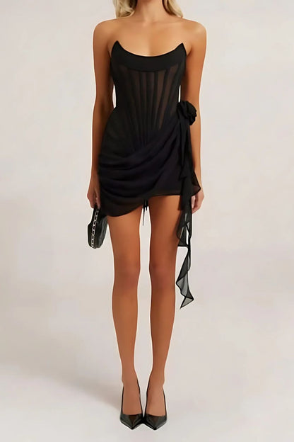 Annalise - Femme Fatale Corset Mini Dress